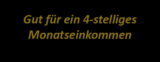 Baue Dir ein 4-stelliges Monatseinkommen zusätzlich auf!